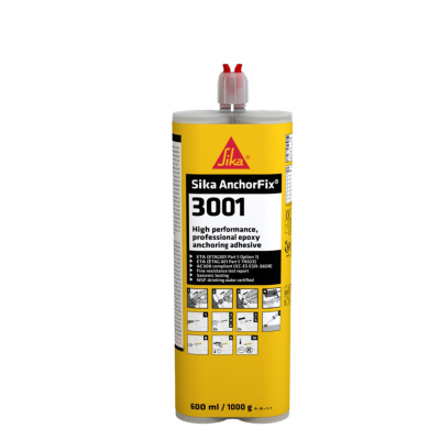 Sika Anchorfix-3001 Adhesivo Époxico Anclaje Alto Desempeño